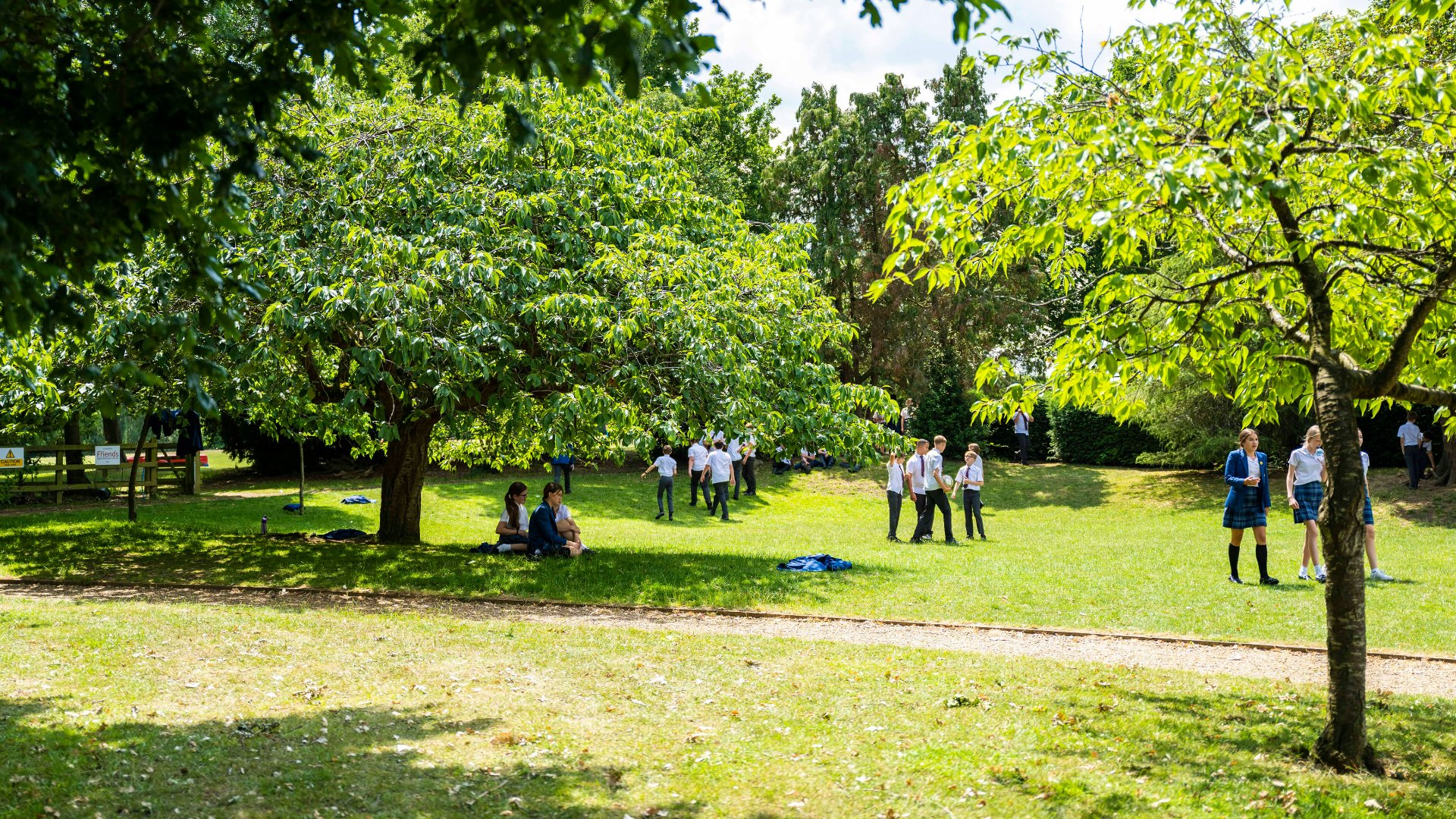 photo of the school outdoor fields